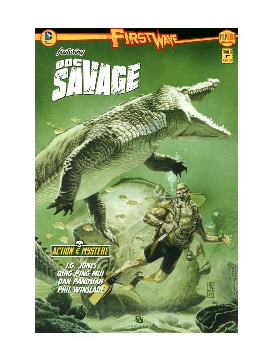First wave doc savage tome 3 main product photo