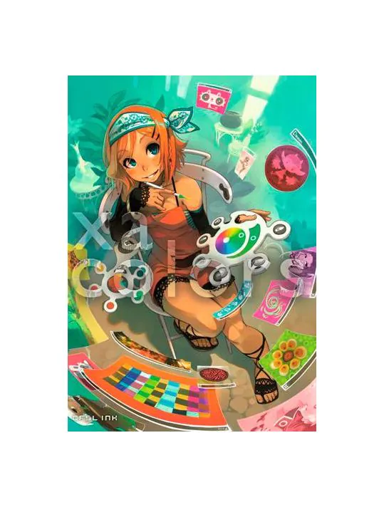 xa colors ; artbook de Xa