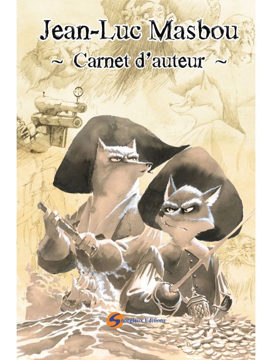 Carnet d'auteur - Jean-Luc Masbou main product photo