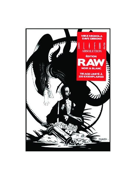 Aliens absolution - édition raw noir et blanc main product photo