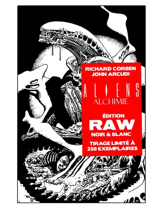 Aliens alchimie - édition RAW (noir & blanc) main product photo