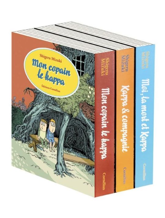 Mon copain le kappa + Kappa et compagnie + Moi, la mort et Kappa - pack main product photo