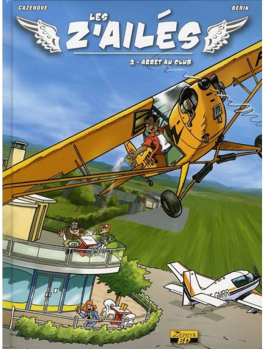 les z'ailés tome 2 - arrêt du club main product photo