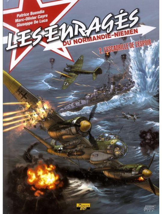 les enragés du Normandie-Niemen tome 2 - l'escadrille de l'espoir main product photo