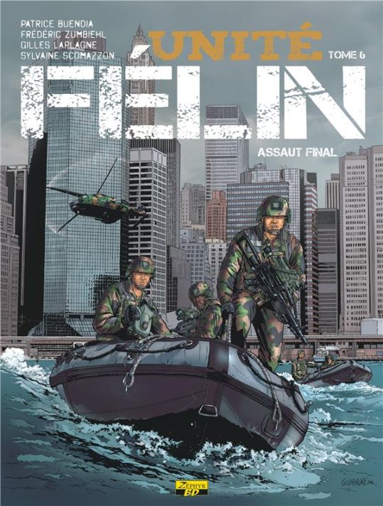 Unité Félin tome 6 - assaut final main product photo