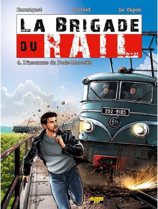 La brigade du rail tome 4 (avec ex-libris n&s) main product photo