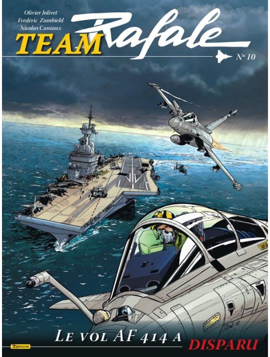 Team rafale (éd. limitée + ex-libris) tome 10 main product photo