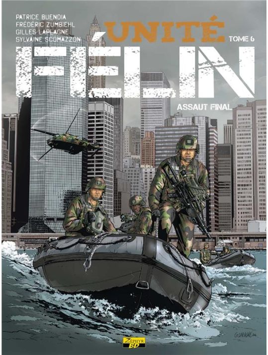 unité Félin tome 6 - assaut final + ex-libris main product photo