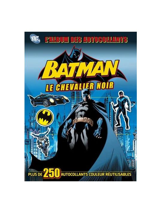 Batman, le chevalier de gotham ; l'album des autocollants main product photo