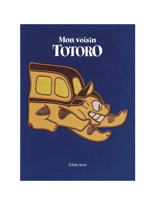 Carnet Ghibli peluche - Chat bus