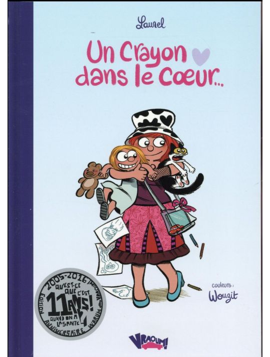 Un crayon dans le coeur - édition anniversaire 11 ans main product photo