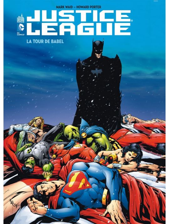 JLA ; la tour de babel +DVD et bluray main product photo