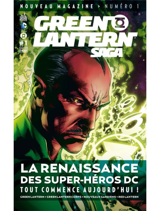 Green Lantern Saga N.1 main product photo