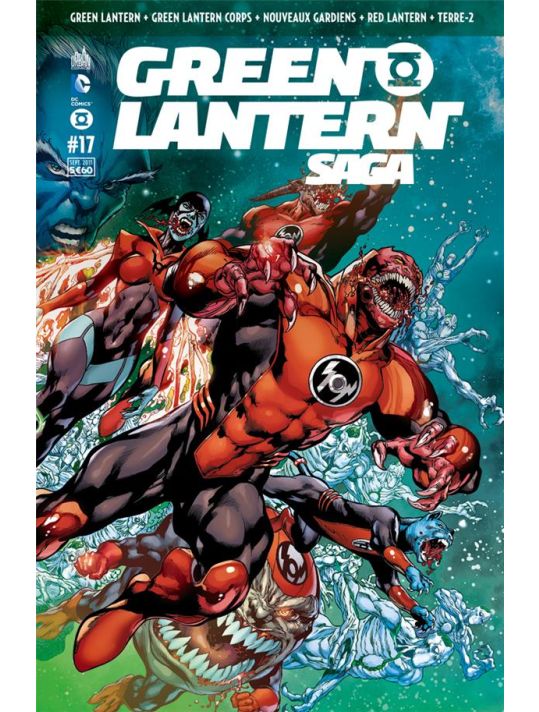 Green lantern saga 17 main product photo