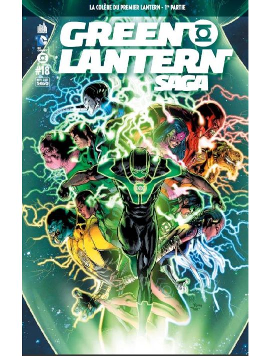 Green lantern saga 18 main product photo