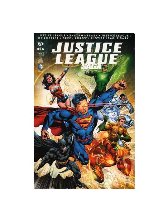 Justice league saga tome 1 (cover A) main product photo