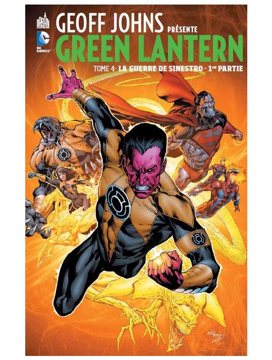 Geoff Johns Présente Green Lantern tome 4 main product photo