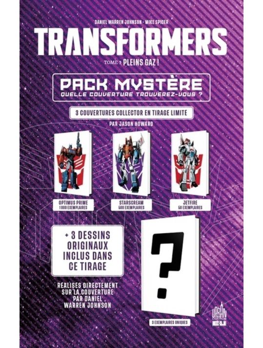 Transformers tome 1 (édition spéciale pack mystère) main product photo