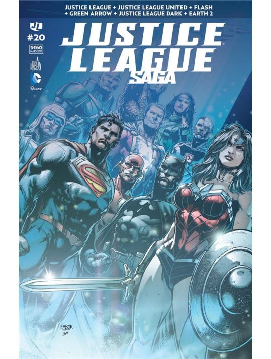 Justice League Saga tome 20 main product photo