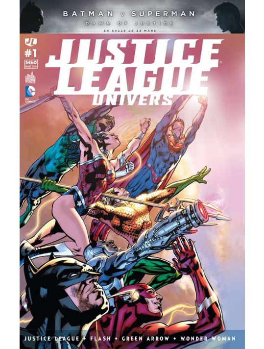 Justice league univers tome 1 main product photo