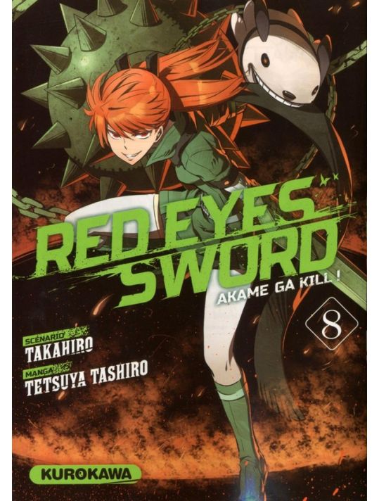 Red eyes sword - akame ga kill tome 8 main product photo