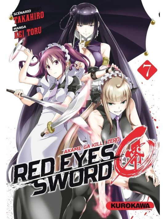 Red eyes sword - Akame ga kill ! Zero tome 7 main product photo