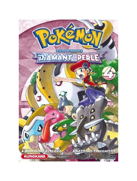 Pokémon diamant perle / platine tome 4 main product photo