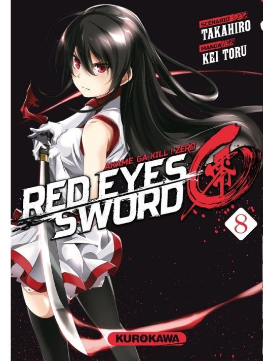 Red eyes sword - Akame ga kill tome 8 main product photo