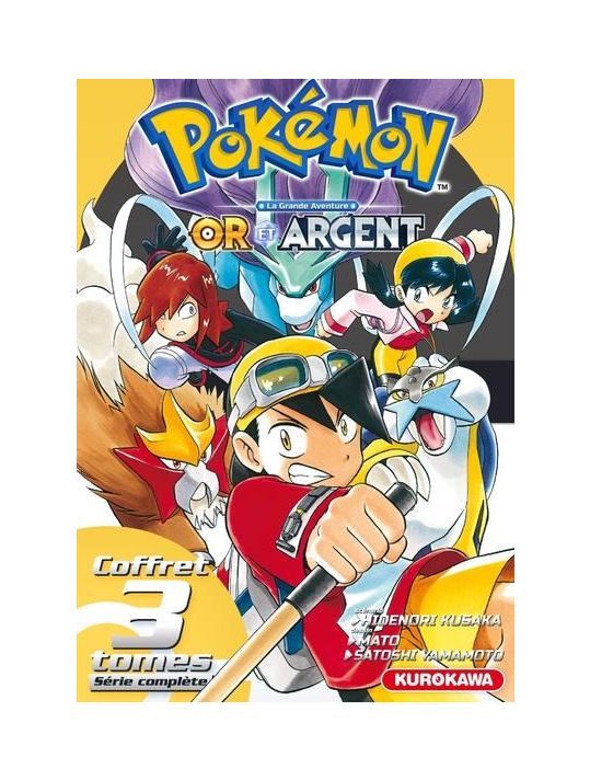 Pokémon - or et argent - coffret tomes 1 à 3 main product photo
