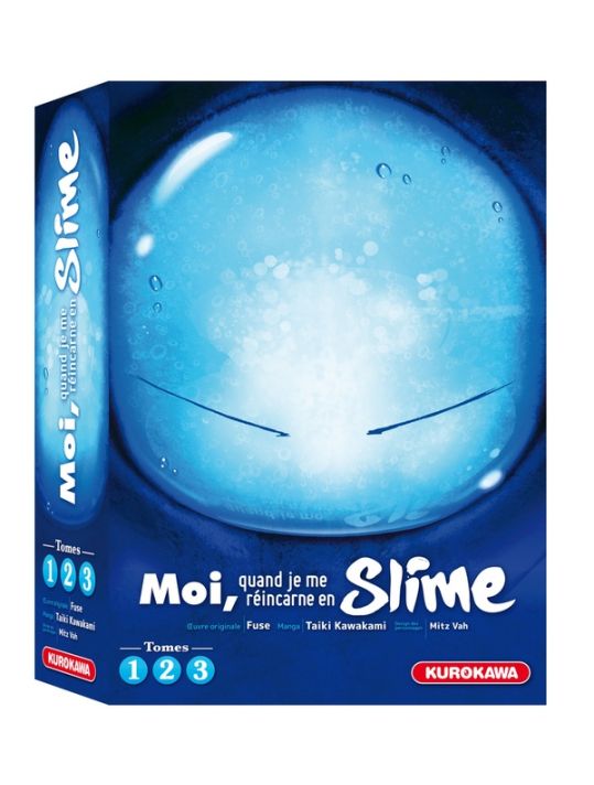 Moi, quand je me réincarne en Slime - coffret tomes 1 à 3 main product photo
