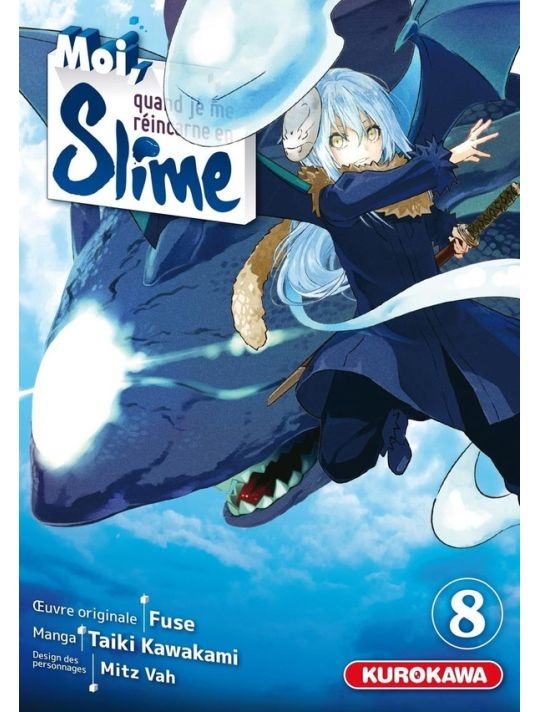 Moi, quand je me réincarne en slime tome 8 main product photo