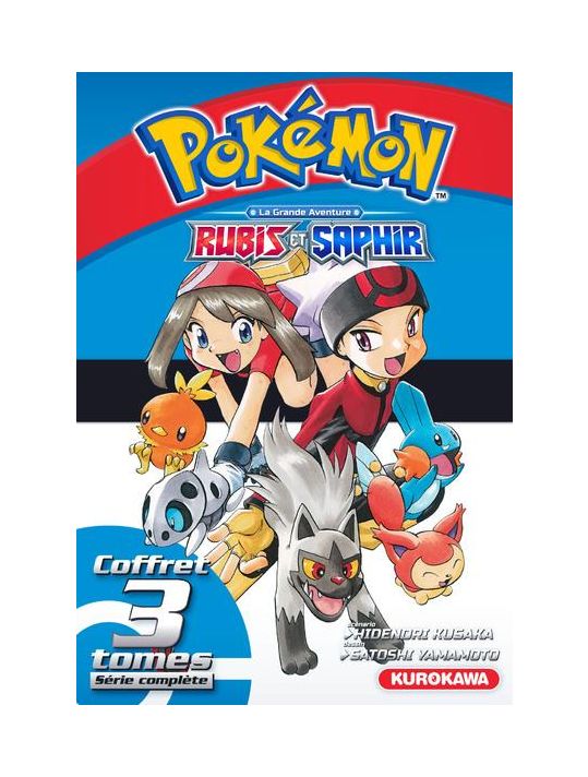 Pokémon - Rubis et Saphir - coffret tomes 1 à 3 main product photo