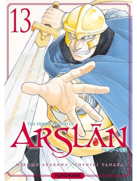 The heroic legend of Arslân tome 13 main product photo