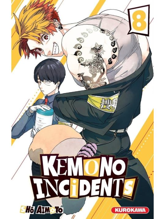 Kemono incidents tome 8 main product photo