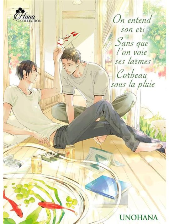 On entend son cri, sans que l'on voit ses larmes, corbeau sous la pluie main product photo
