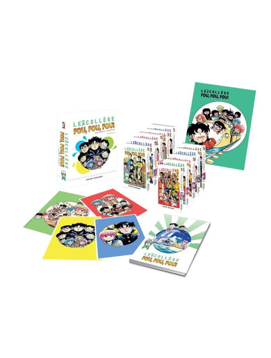 Le collège fou, fou, fou - coffret tome 2 main product photo