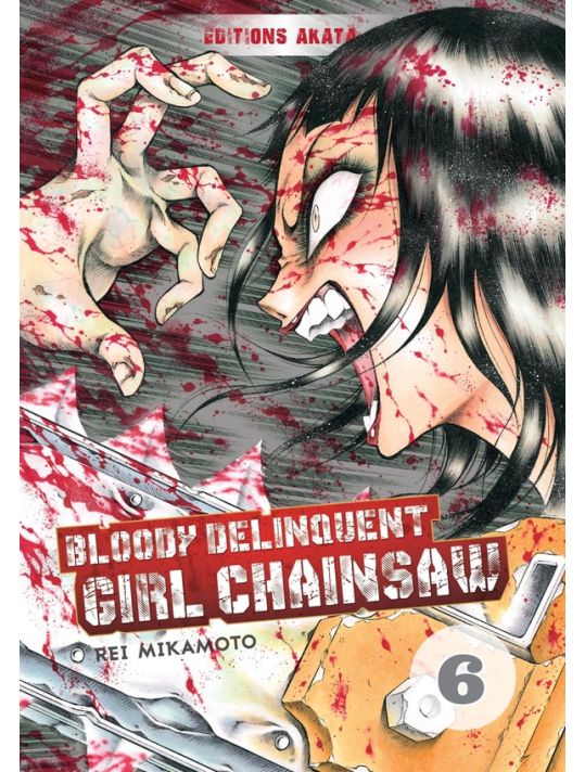 Bloody delinquent girl chainsaw tome 6 main product photo