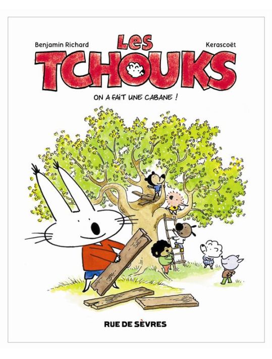 les tchouks Tome 1 ; on a fait une cabane main product photo