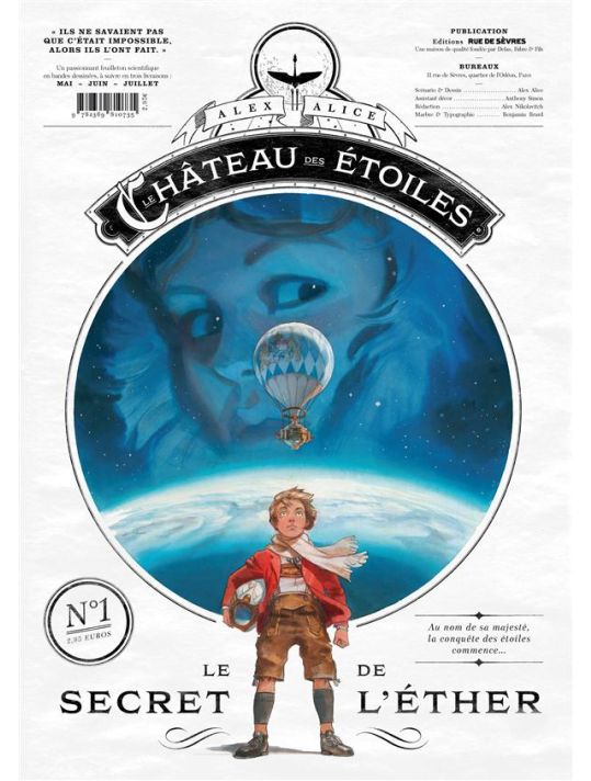 Le château des étoiles gazette tome 1 - le secret de l'éther main product photo