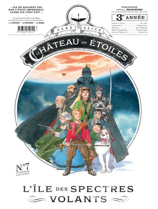 Le château des étoiles - gazette tome 7 main product photo