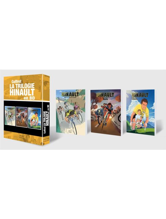 La trilogie Bernard Hinault - coffret main product photo