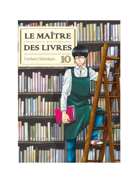 Le maître des livres tome 10 main product photo