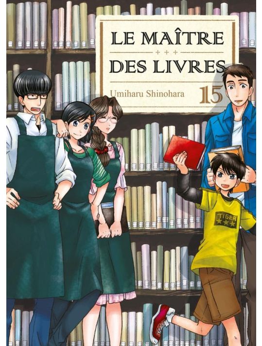 Le maître des livres tome 15 main product photo