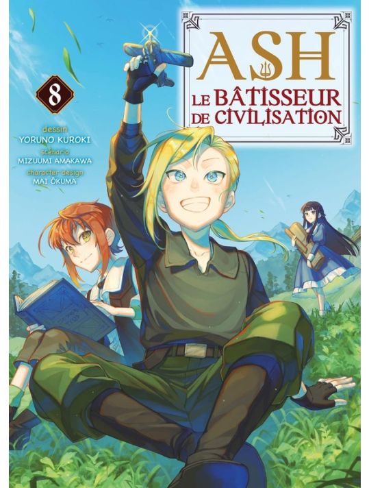 Ash, le bâtisseur de civilisation tome 8 main product photo
