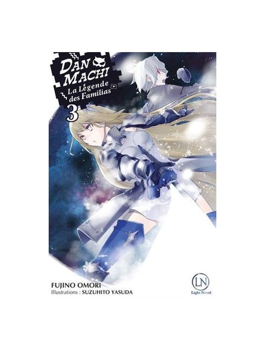 Danmachi - roman tome 3 main product photo