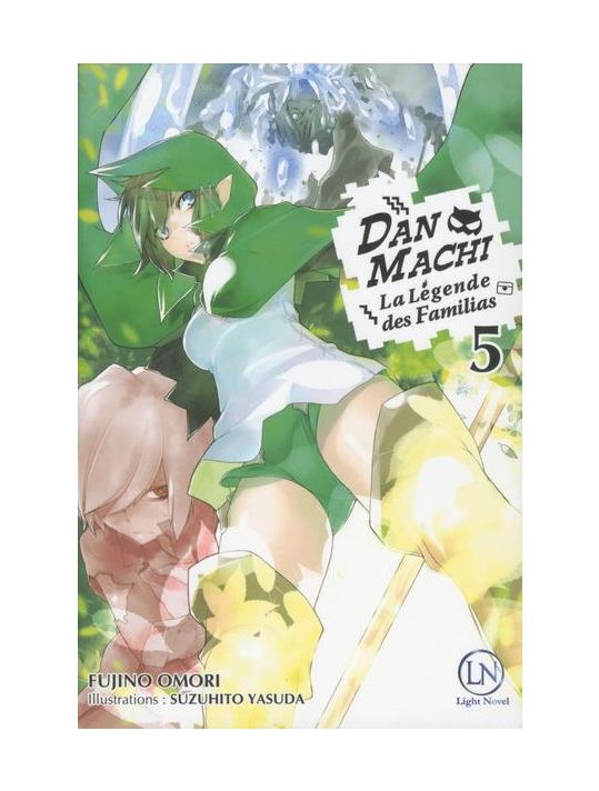 Danmachi - roman tome 5 main product photo