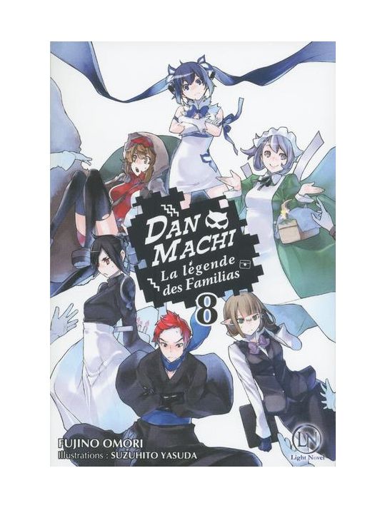 DanMachi - roman tome 8 main product photo