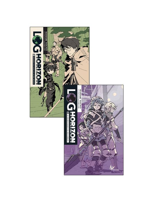 Log horizon (roman) - pack tomes 1 et 2 main product photo