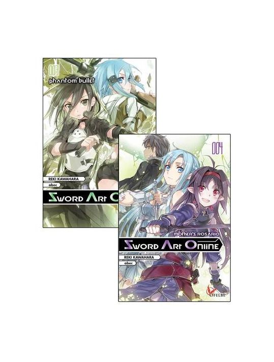 Sword art online (roman) - pack tomes 3 et 4 main product photo