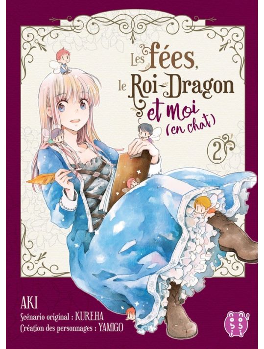 Les fées, le roi-dragon et moi (en chat) tome 2 main product photo